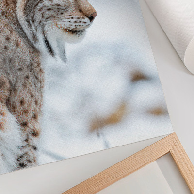 Stampa su tela Rysy in inverno, splendida natura, colori naturali, armonia