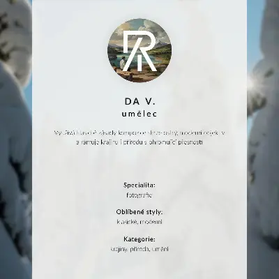 Stampa su tela strada con montagne rocciose sotto un cielo blu