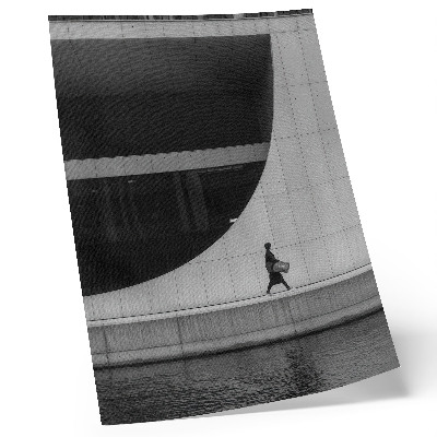 Poster Semplicità moderna, geometria audace, armonioso monocromo