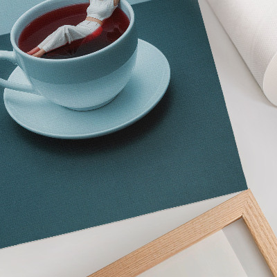 Poster Una tazza di relax surreale