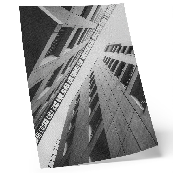 Foto su tela Architettura moderna dalle linee geometriche