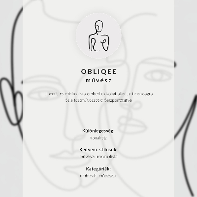 Stampa su tela Volti realizzati con la tecnica del disegno a linee, minimalismo ed eleganza.