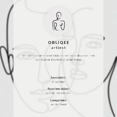 Stampa su tela volti realizzati con la tecnica del disegno a linee in stile minimalista ed elegante
