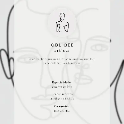 Stampa su tela volti realizzati con la tecnica del disegno a linee in stile minimalista ed elegante
