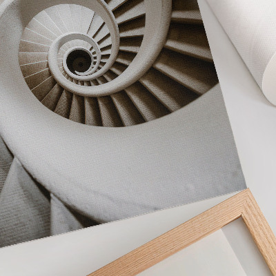 Foto su tela Scala a chiocciola, architettura moderna