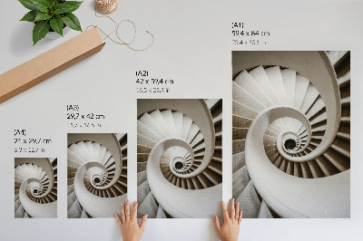 Foto su tela Scala a chiocciola, architettura moderna