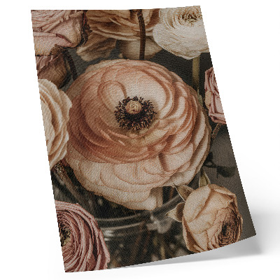 Foto su tela Fiori pastello eleganza armonia sensualità