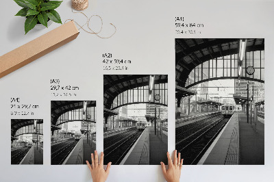 Poster Modernità, struttura, spazio, simmetria, ritmo