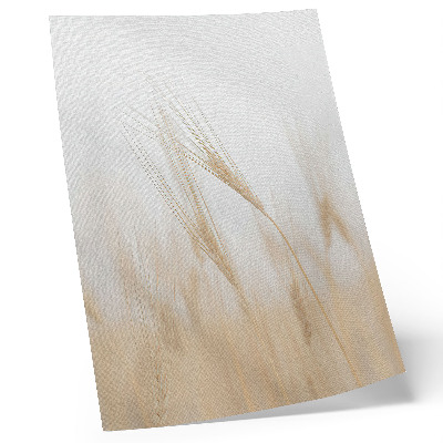 Foto su tela Eleganza minimalista delle spighe di grano