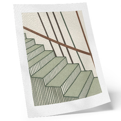 Poster Geometria della scala, dinamismo, minimalismo, eleganza
