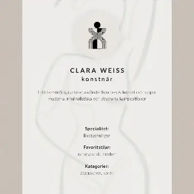 Foto su tela dal design minimalista e moderno realizzato a mano