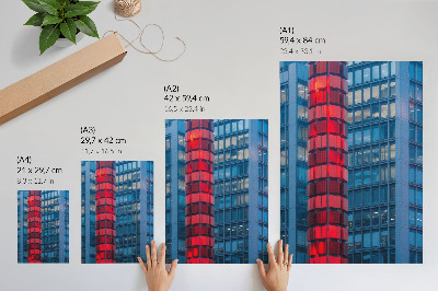 Foto su tela Architettura moderna, atmosfera urbana, spaziosità