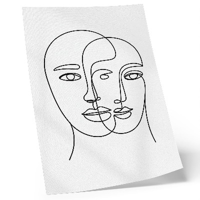Poster Linee bidimensionali, modernità ed eleganza