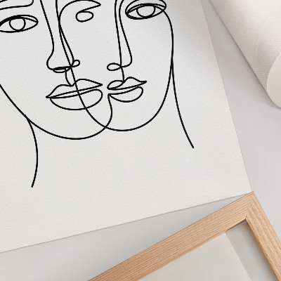 Poster Linee bidimensionali, modernità ed eleganza