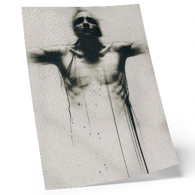 Poster Contrasto drammatico in bianco e nero, ansia