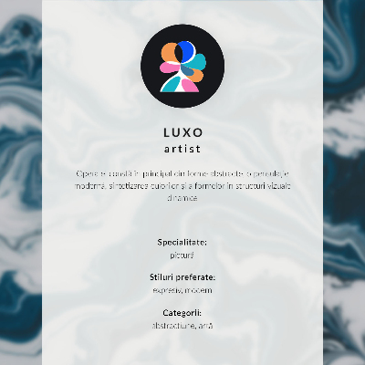 Foto su tela Pennellate astratte in bianco e nero