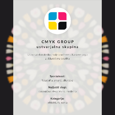 Poster Stile bohémien, sole splendente, tonalità calde