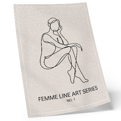 Poster Linee delicate ed eleganza armoniosa