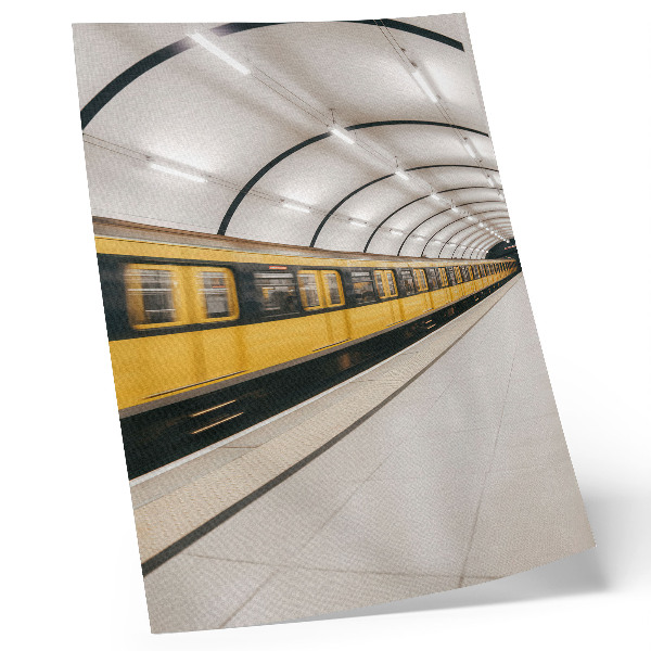 Foto su tela metropolitana moderna, linee fluide, dinamica