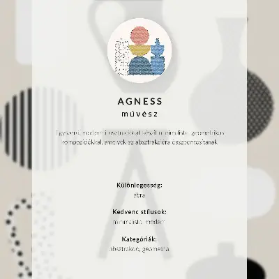 Poster architettura geometrica con colori e armonia nello spazio