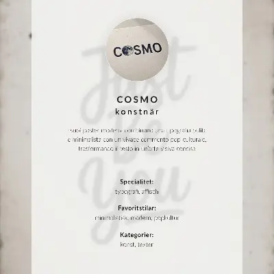 Stampa su tela con scritta motivazionale in stile minimalista
