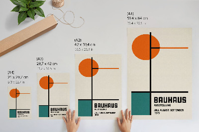 Stampa su tela Geometria, colori, minimalismo, modernità, forma