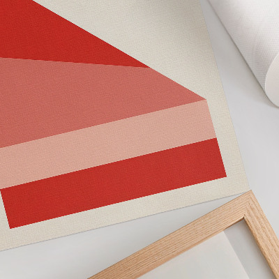 Foto su tela Composizione geometrica, minimalismo moderno