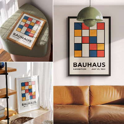 Stampa su tela Forme geometriche in stile minimalista
