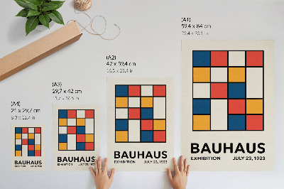 Stampa su tela Forme geometriche in stile minimalista