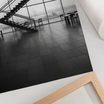 Poster con scale moderne dall'eleganza geometrica