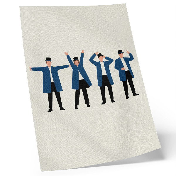 Poster Personaggi moderni in stile scandinavo
