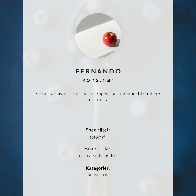 Poster Bevanda espressiva, tazza bianca, modernità
