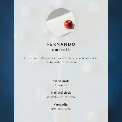 Poster tazza bianca con grafica espressiva in stile moderno