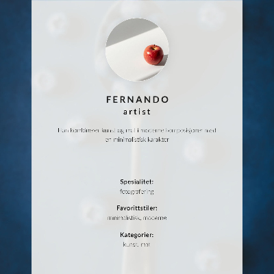 Poster Bevanda espressiva, tazza bianca, modernità