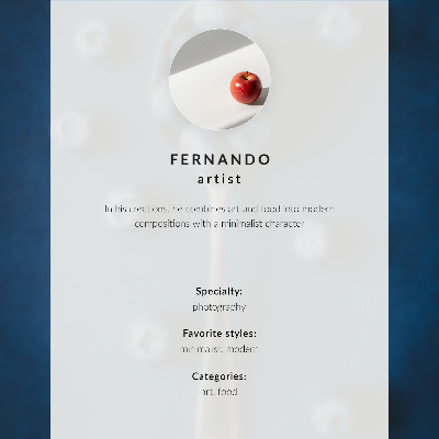 Poster Bevanda espressiva, tazza bianca, modernità