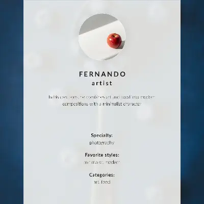 Poster tazza bianca con grafica espressiva in stile moderno