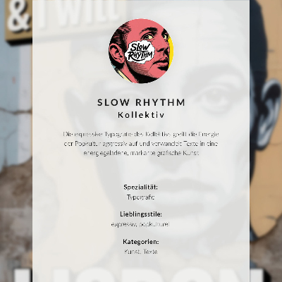 Stampa su tela Motivo in stile street style con un volto e una scritta motivazionale