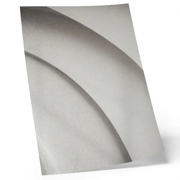 Foto su tela composizione minimalista con curve bianche