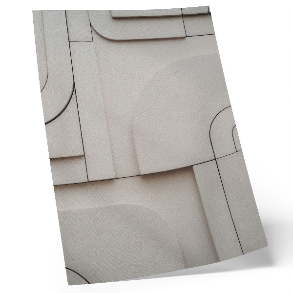 Stampa su tela Forme geometriche, composizione moderna, eleganza