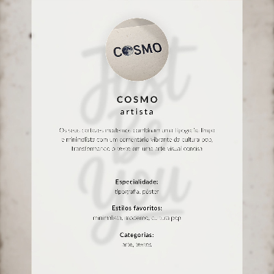 Poster Scritta nera su sfondo bianco, layout semplice