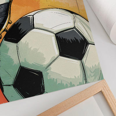Poster Accento sportivo, colori splendidi, composizione dinamica