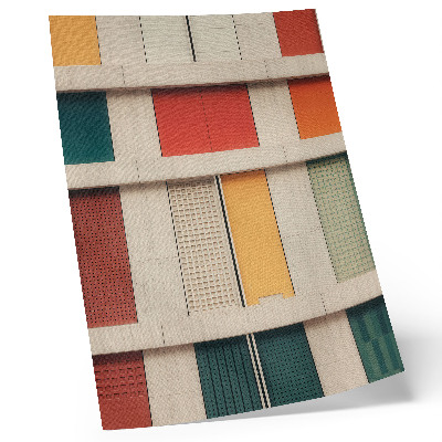 Foto su tela Pannelli colorati, simmetria, stile moderno