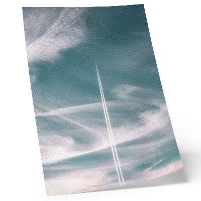 Poster Cielo azzurro striscia libertà ispirazione