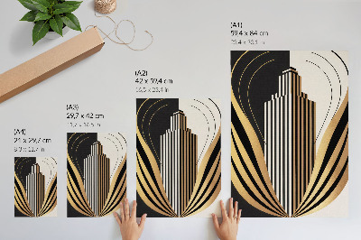 Stampa su tela Le linee architettoniche contrastano eleganza e modernità.