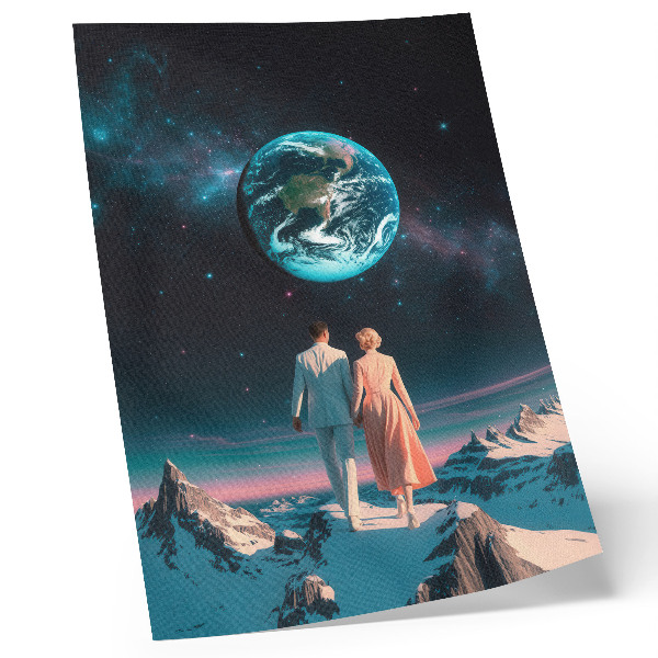 Poster Spazio e persone, bellezza dello spazio, possibilità illimitate