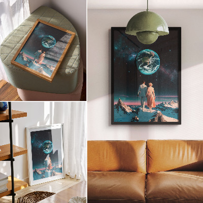 Poster Spazio e persone, bellezza dello spazio, possibilità illimitate