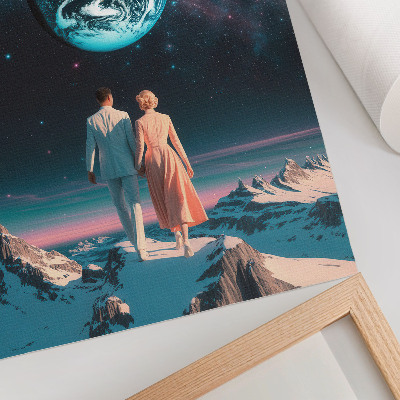 Poster Spazio e persone, bellezza dello spazio, possibilità illimitate