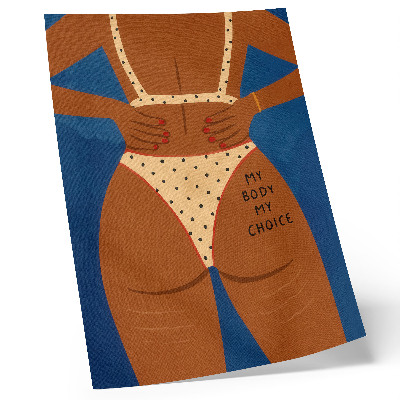 Poster Un'immagine moderna della forza femminile