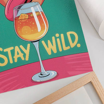 Stampa su tela Colori intensi, atmosfera positiva, pop art, espressività