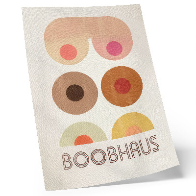 Foto su tela Grafica in stile Bauhaus di Boobhaus